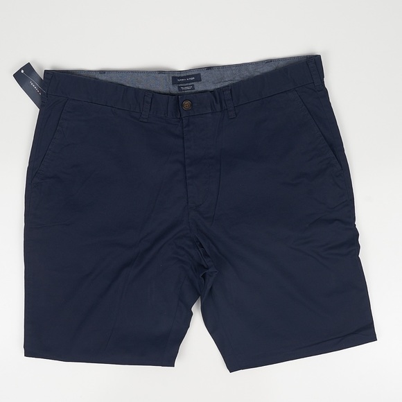 Tommy Hilfiger Tailored Fit Flat Front Chino Pants - Picture 5 of 9